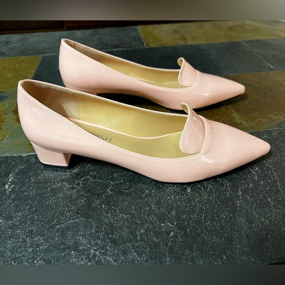 Mod Pink Patent Pumps